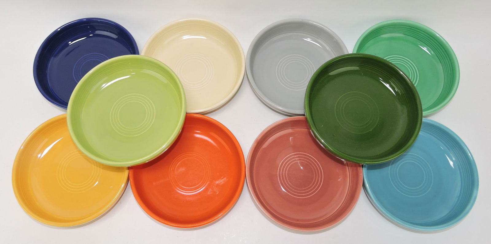 Fiesta 6" dessert bowl group, 10 different (1 of 1)