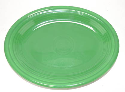 Fiesta platter, medium green: .