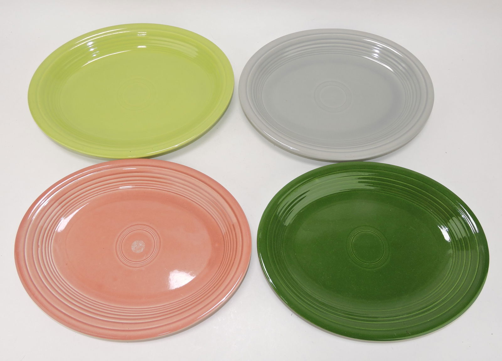 Fiesta platter group, 4 - 50's colors (1 of 1)