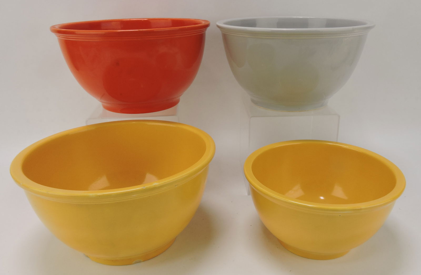 Fiesta Kitchen Kraft lot of 4 mixing bowls: (1 of 1)