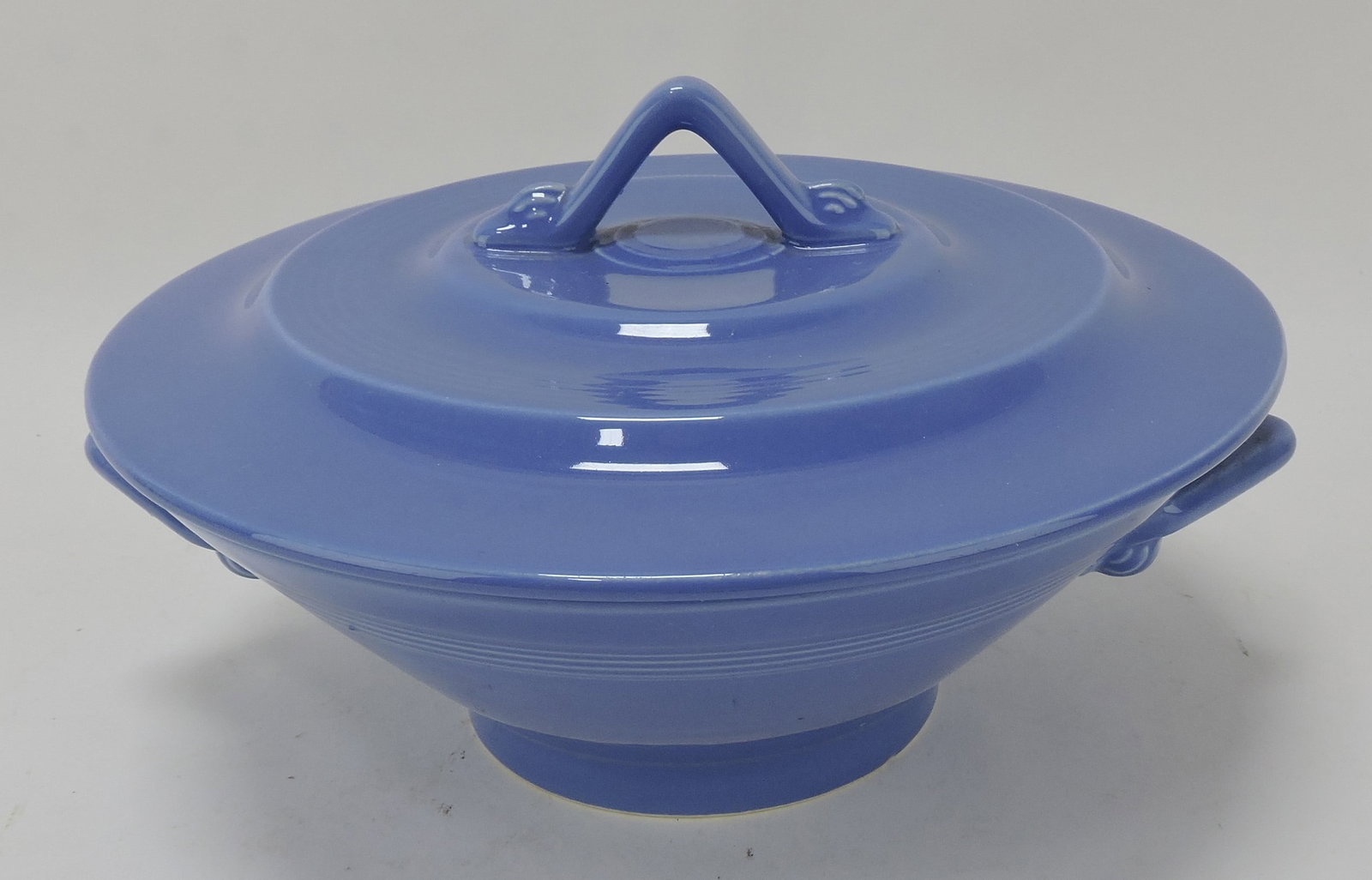 Harlequin casserole, mauve blue: .