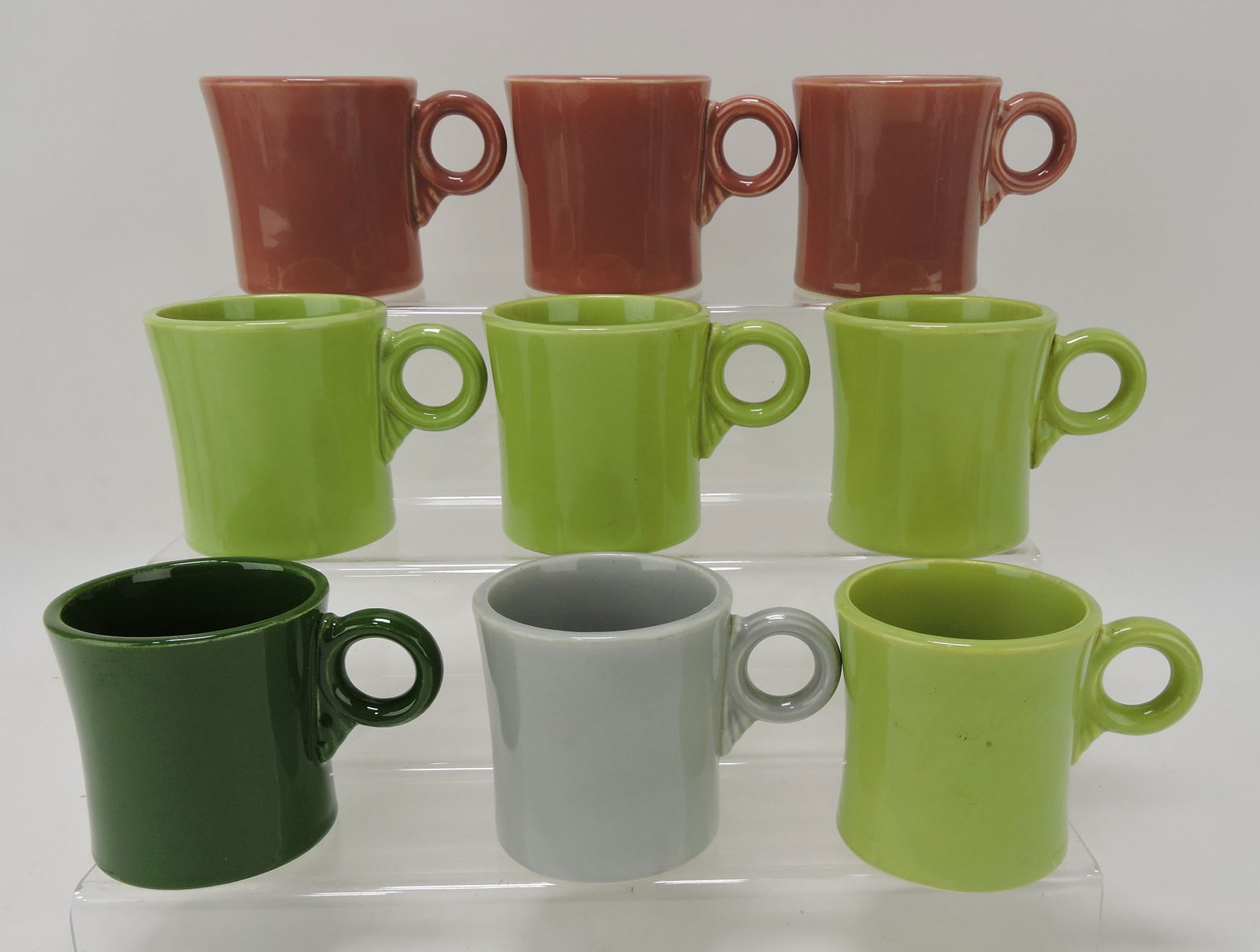 Fiesta mug group, 9 - 50's colors (1 of 1)