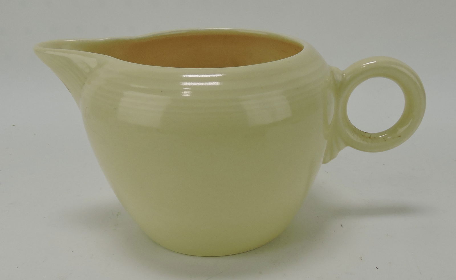 Fiesta two pint jug, ivory (1 of 1)