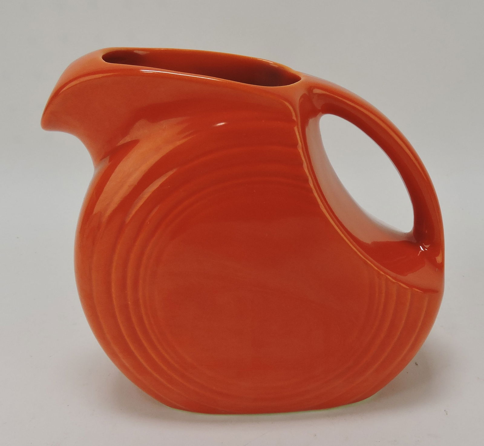 Fiesta disc juice pitcher, red (1 of 1)