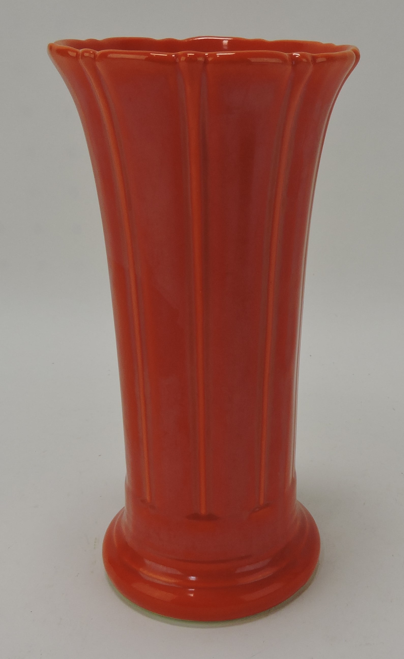 Fiesta 8" flower vase, red (1 of 1)