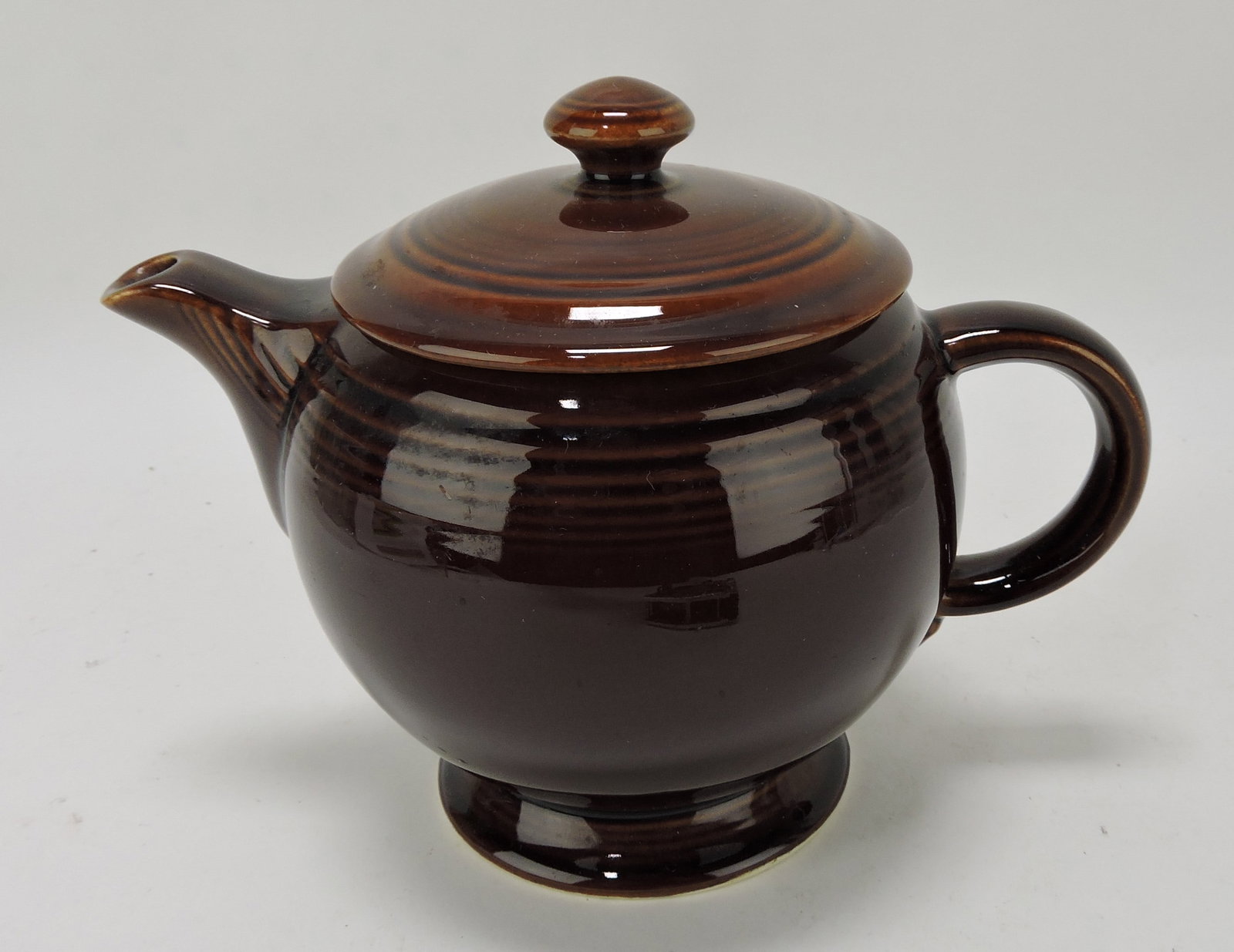 Fiesta Amberstone teapot: .