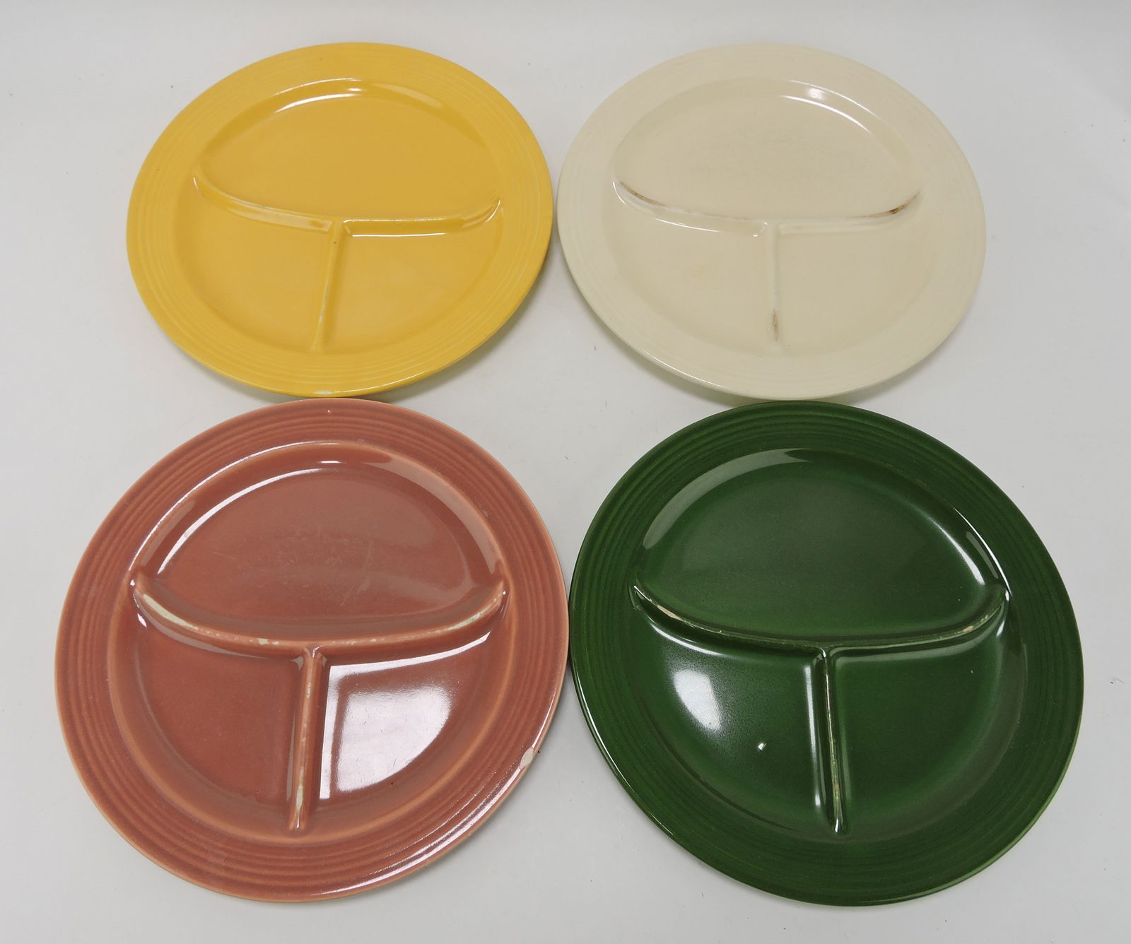 Fiesta 10 1/4" compartment plate group, (1 of 1)