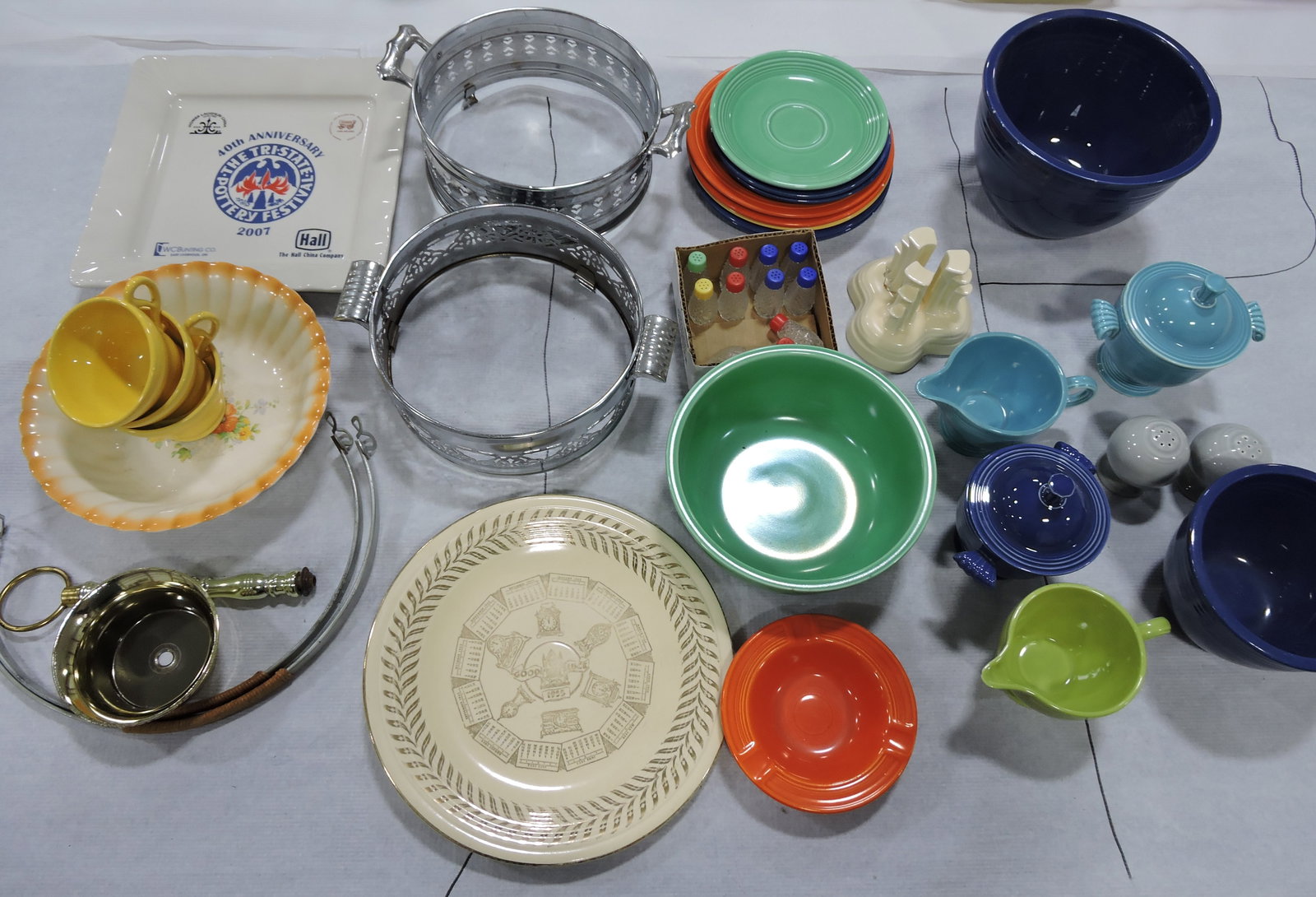 Fiesta and other lot of 30 pcs,: various condition