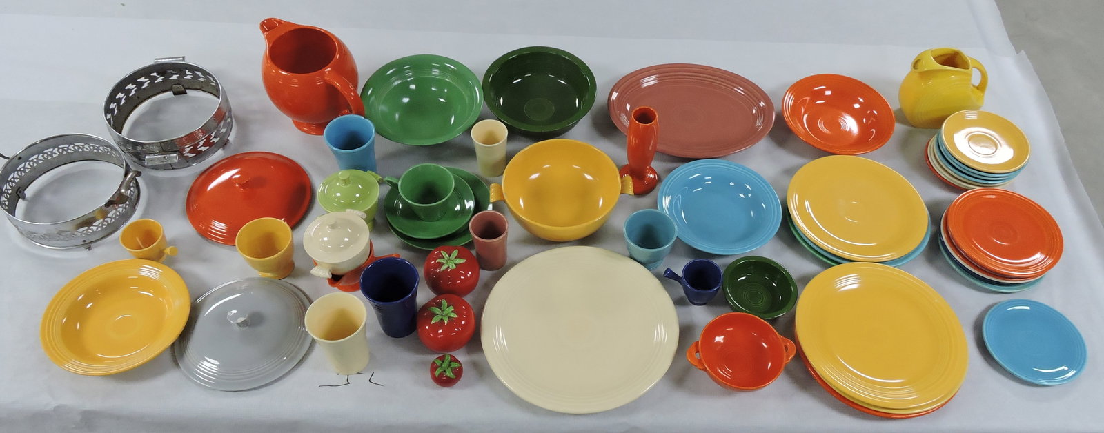 Fiesta and other lot of 56 pcs,: various condition