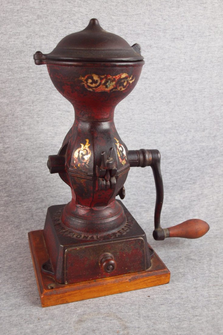 National cast iron coffee grinder: National cast iron coffee grinder