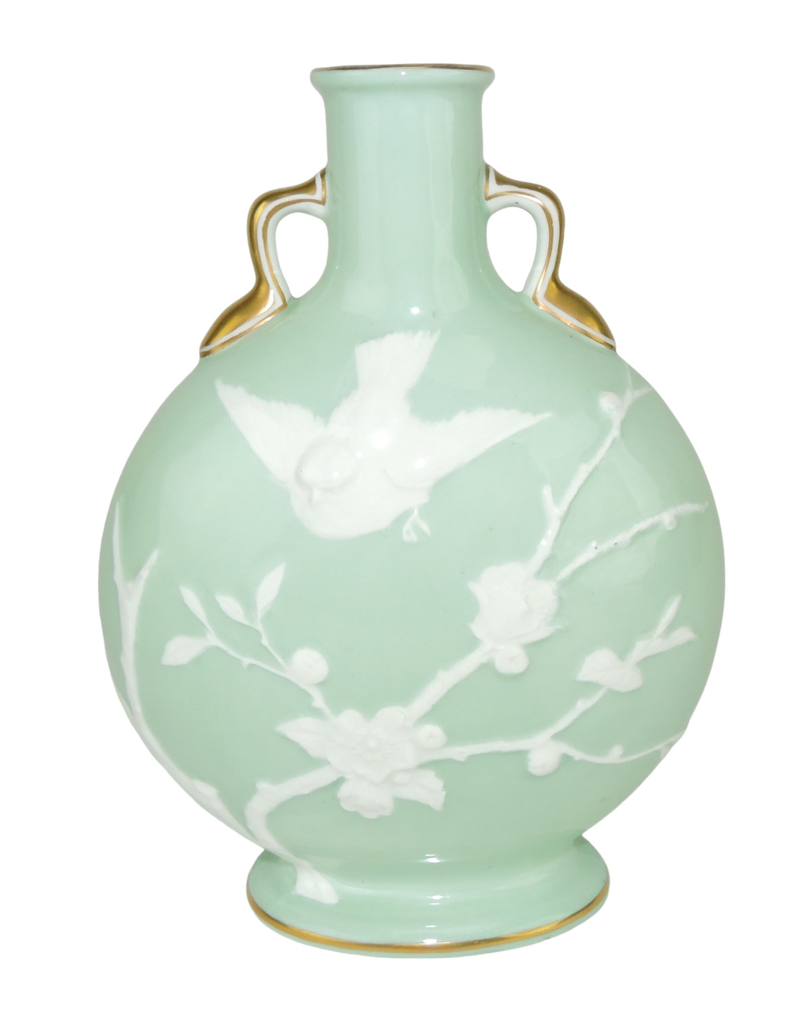 An English Aesthetic Moon Flask c.1880, (1 of 6)