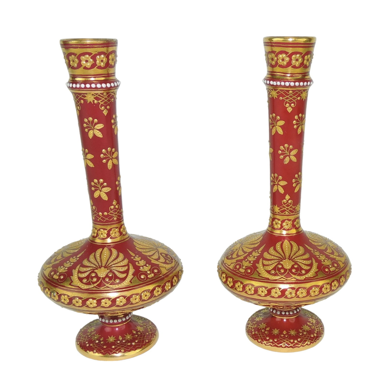 Rare Pair of Coalport Porcelain (1 of 2)