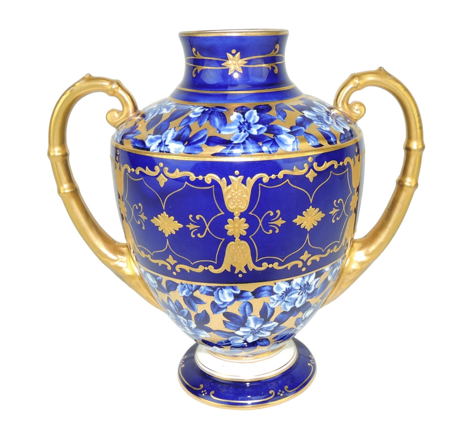 Coalport Porcelain Vase c.1890, (1 of 3)