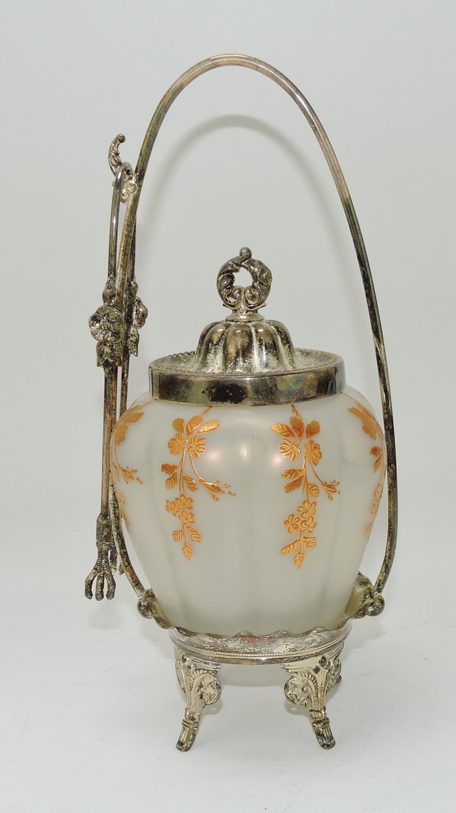 Wm Rogers silver plate pickle castor (1 of 1)