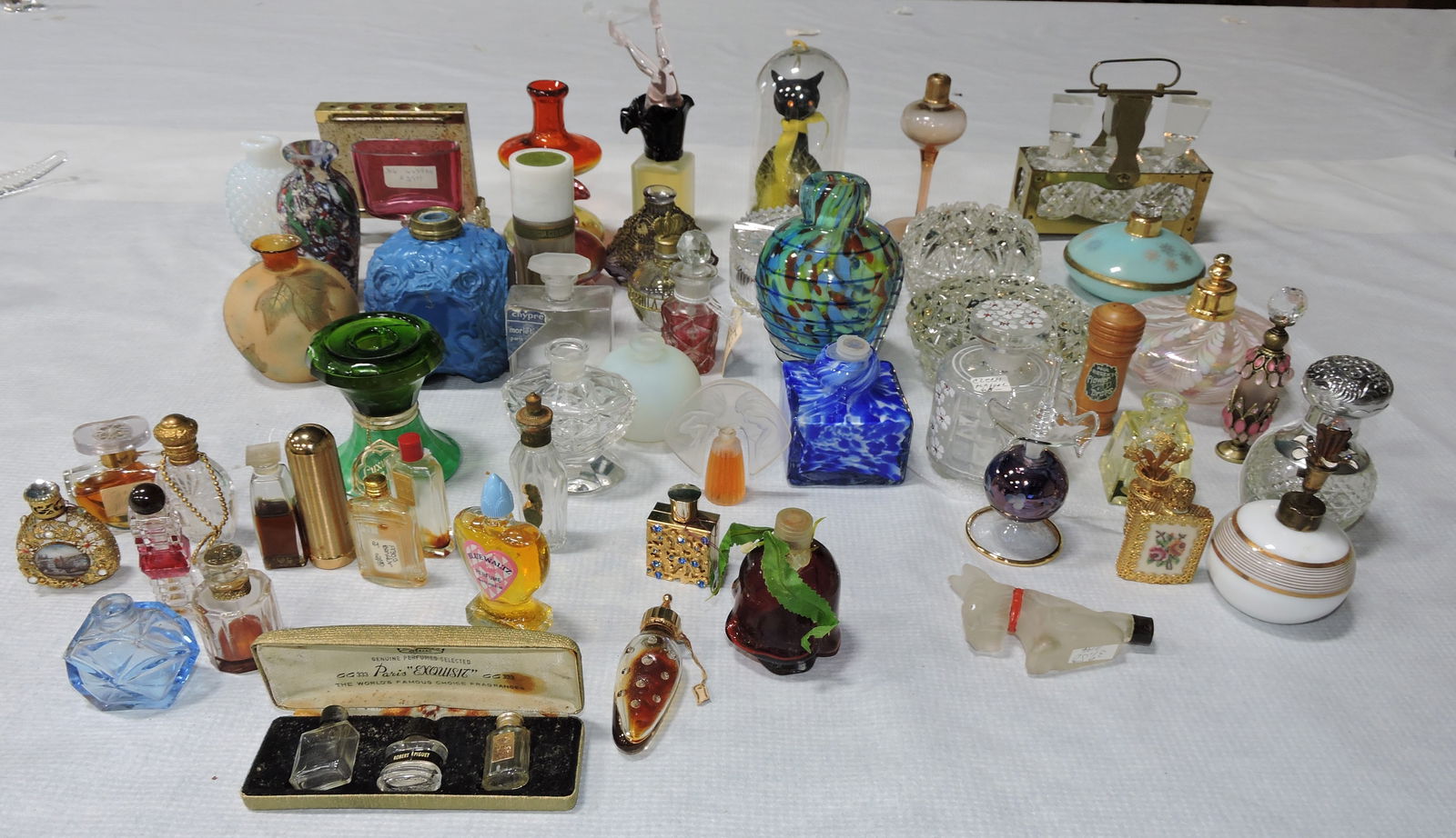 Large lot of assorted perfume bottles and (1 of 1)