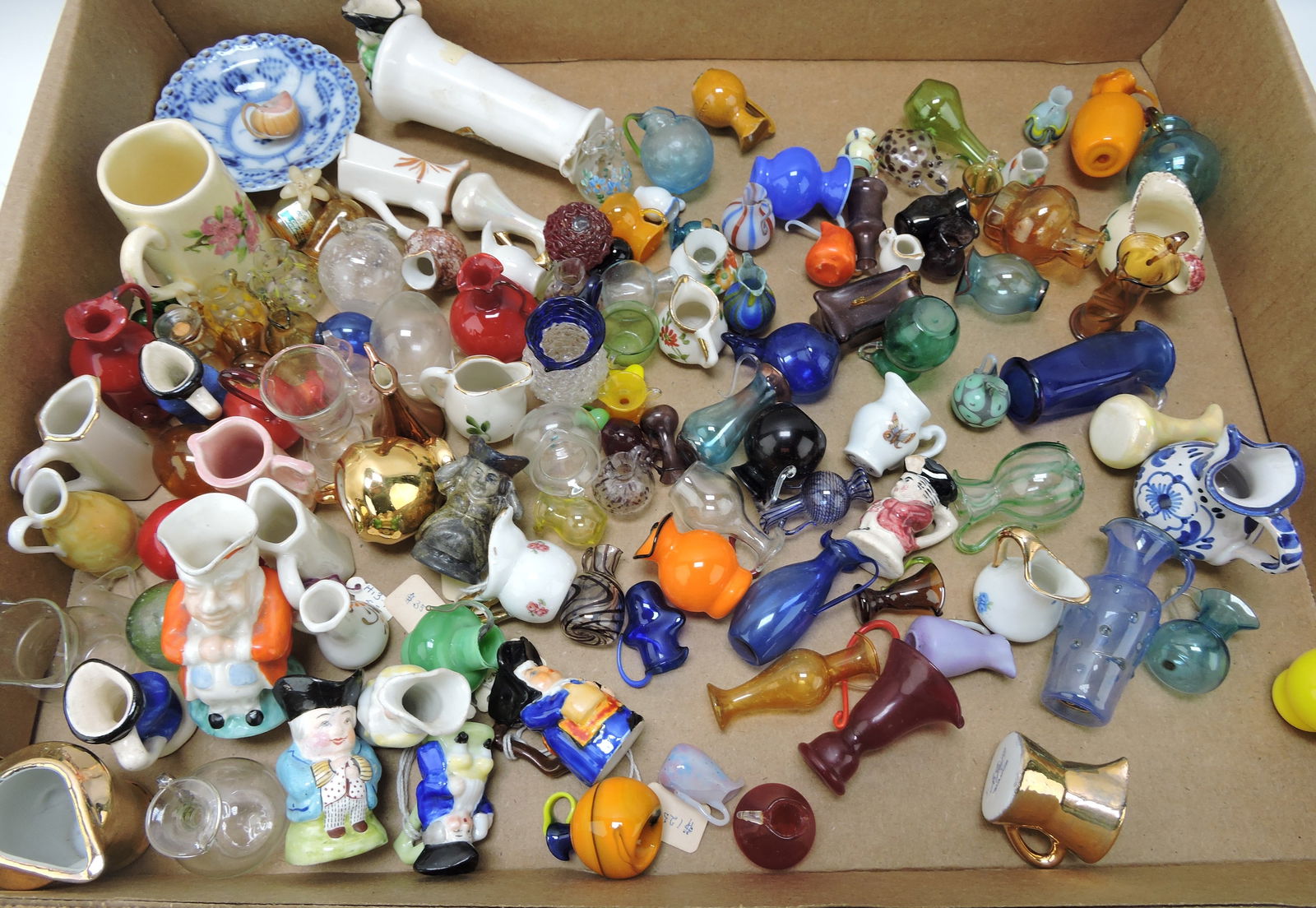 Large lot of miniature glass and ceramic (1 of 1)