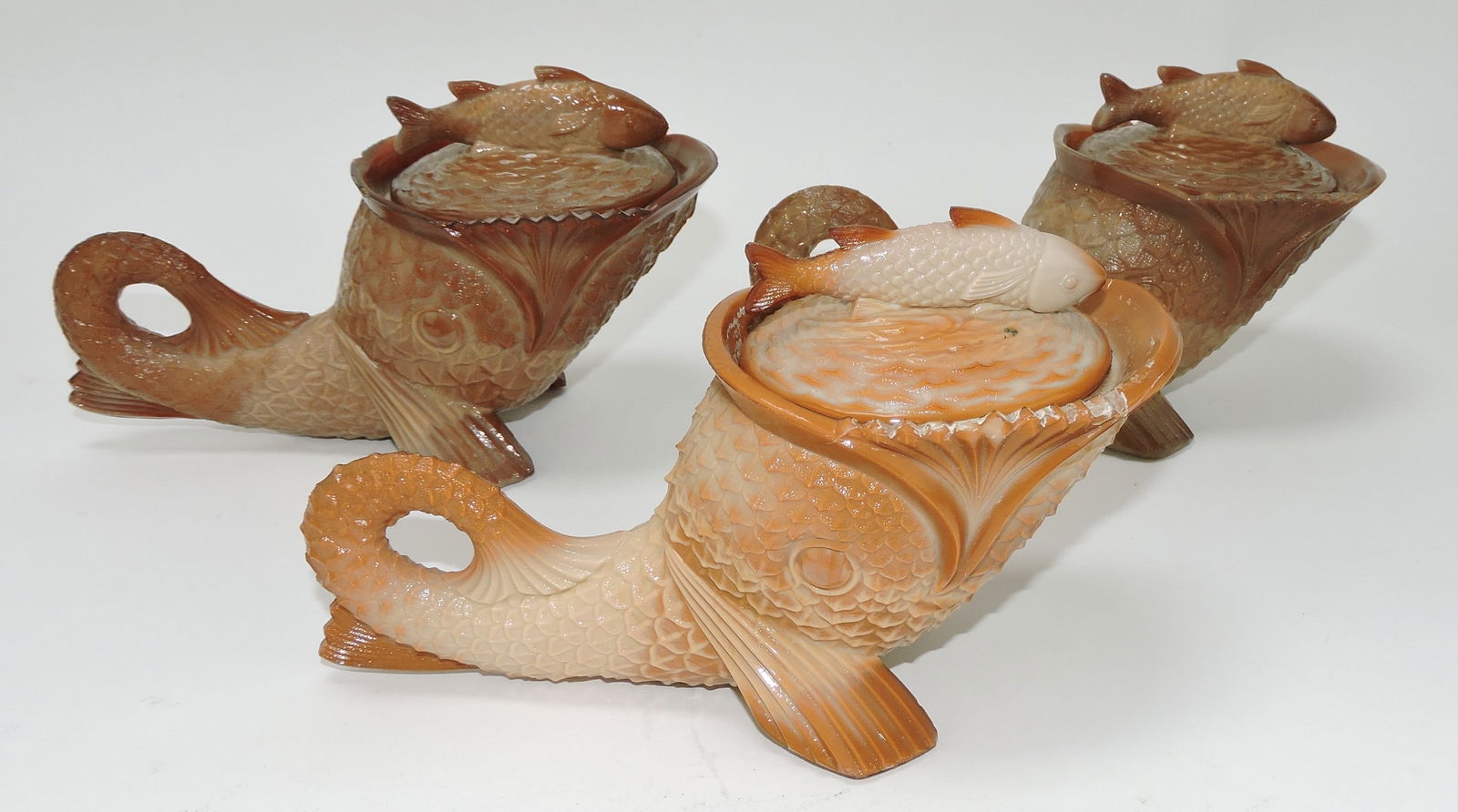 Greentown chocolate glass lot of (1 of 1)