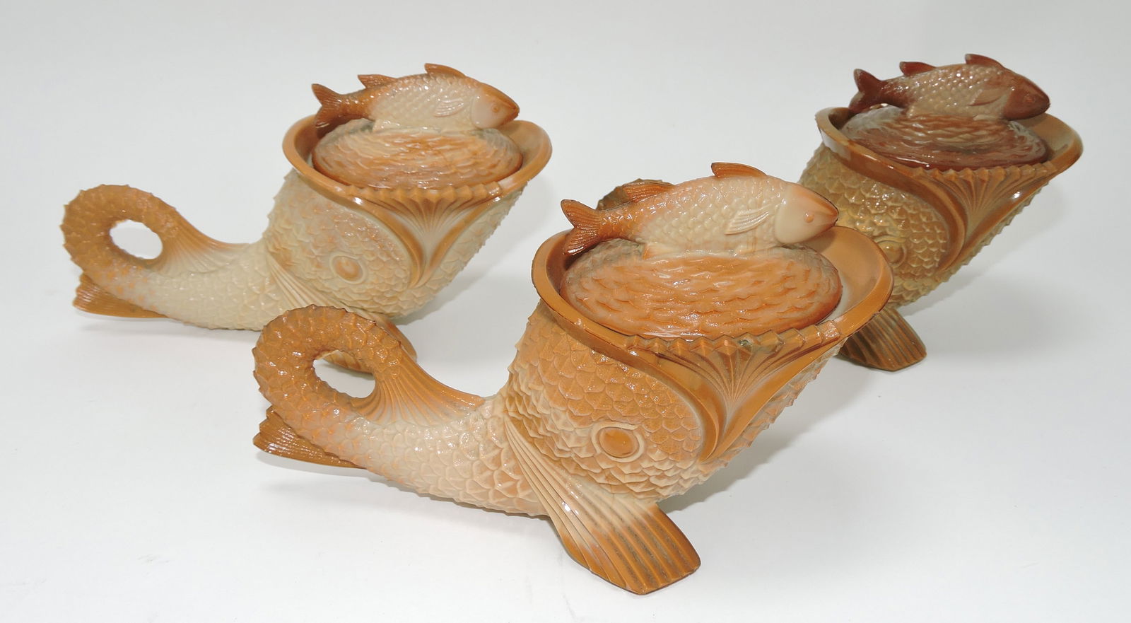 Greentown chocolate glass lot of (1 of 1)