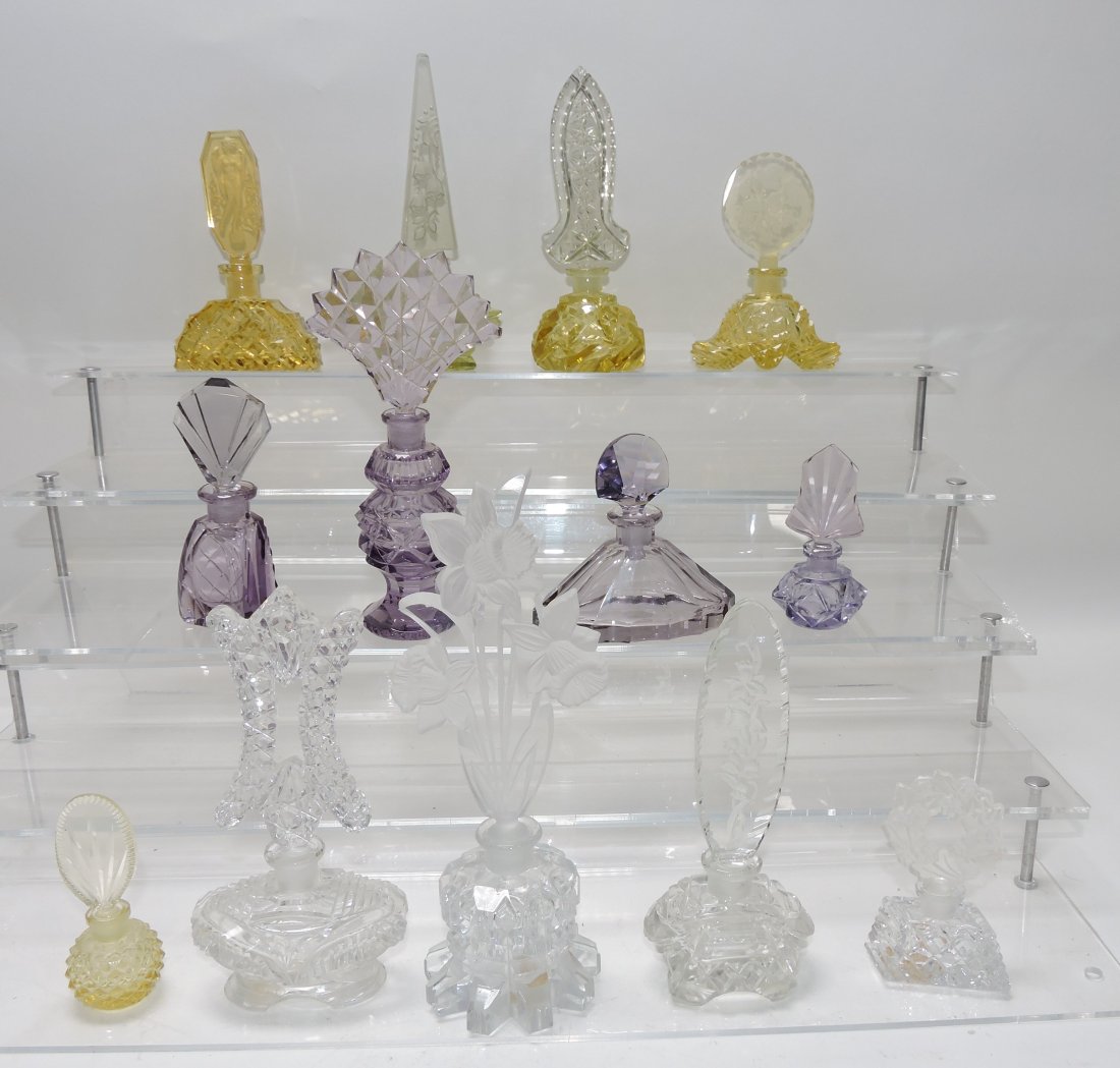 Czechoslovakia lot of 13 perfume bottles, (1 of 1)