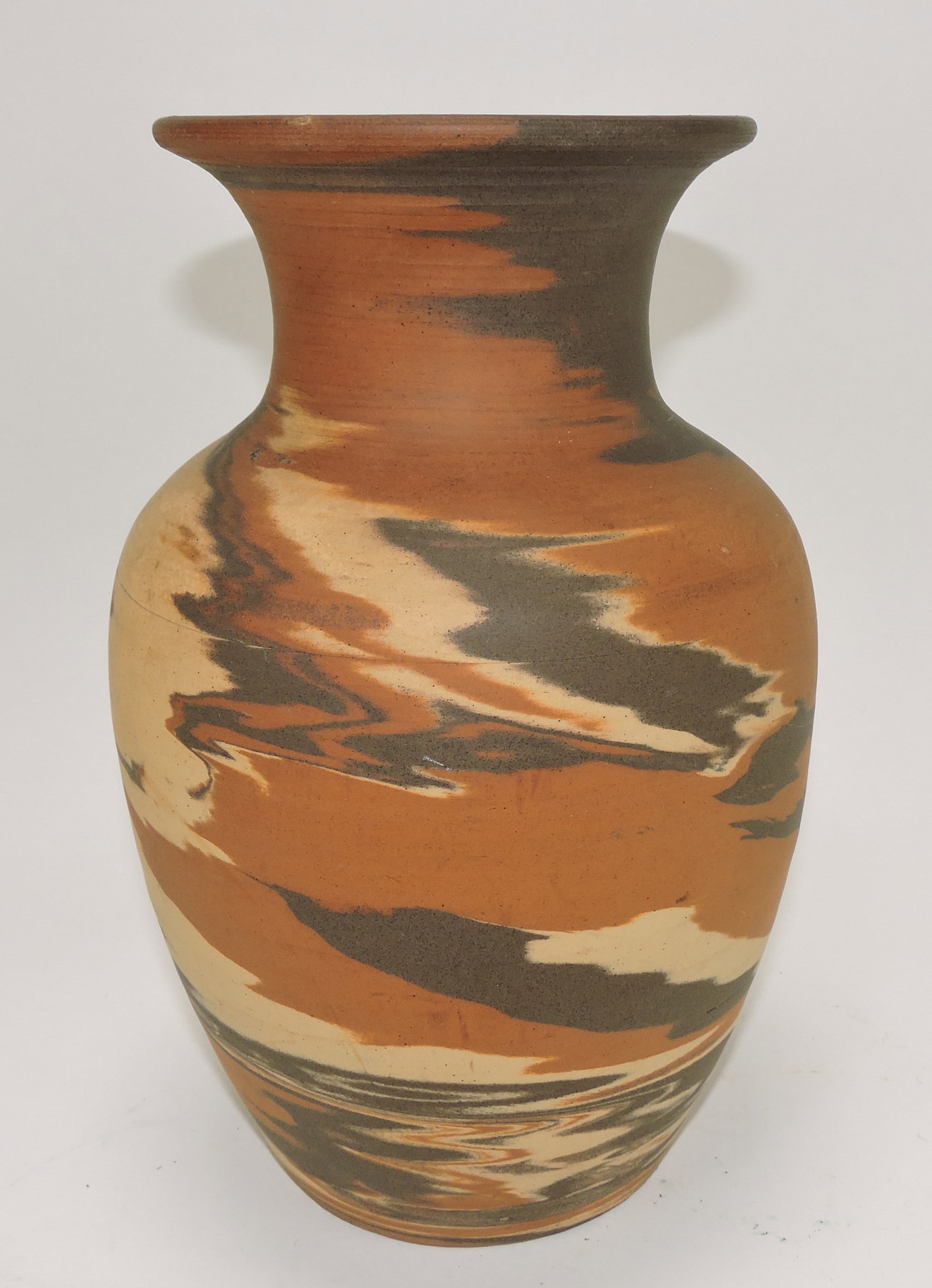 Niloak Mission Swirl 10 1/4" vase: .