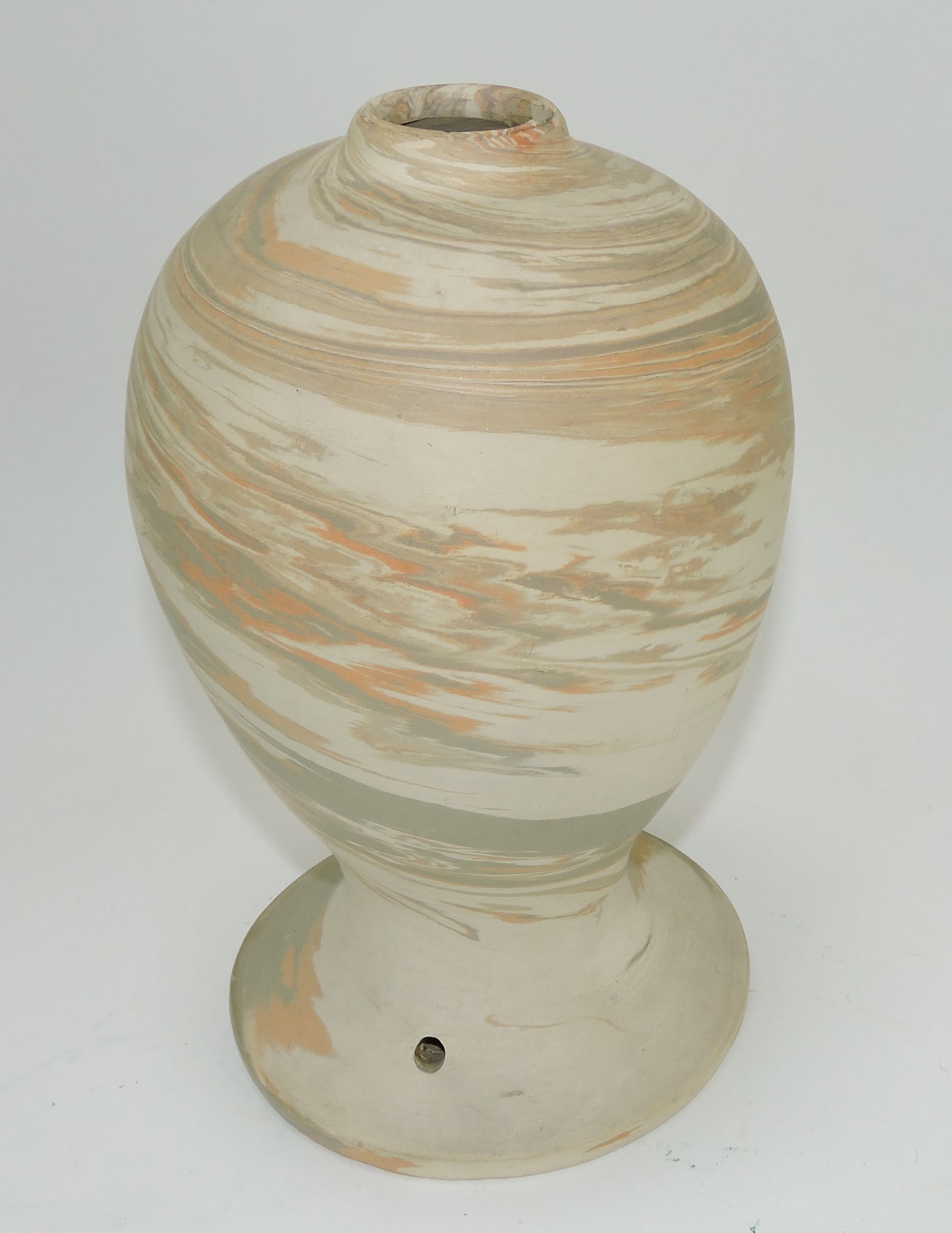Niloak Mission Swirl 10 1/2" lamp base: .