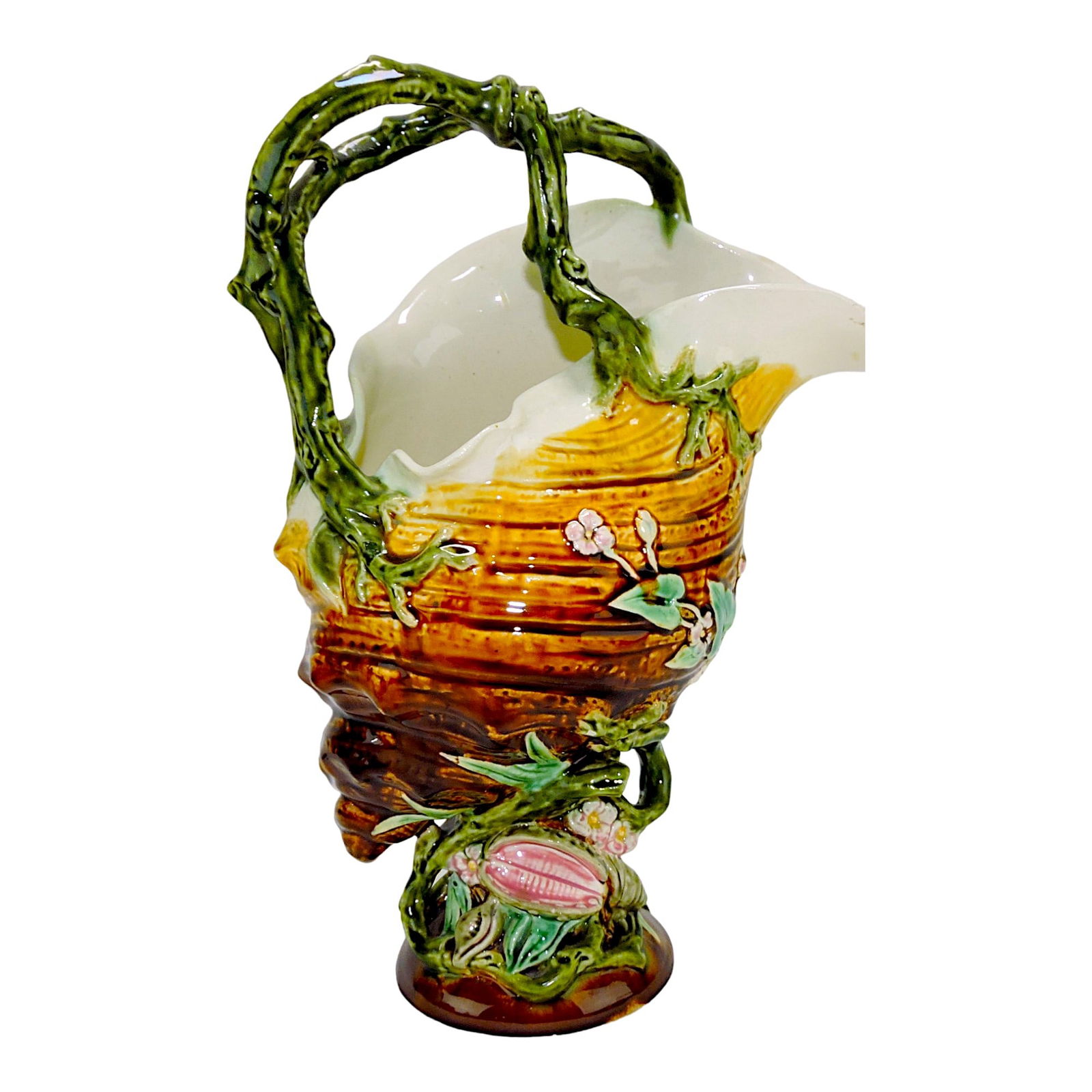 Choisy-le-Roi French majolica shell (1 of 2)