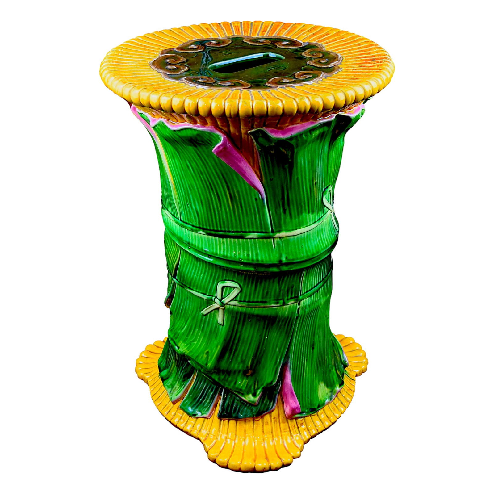 Mintons Majolica Banana Leaf and (1 of 1)