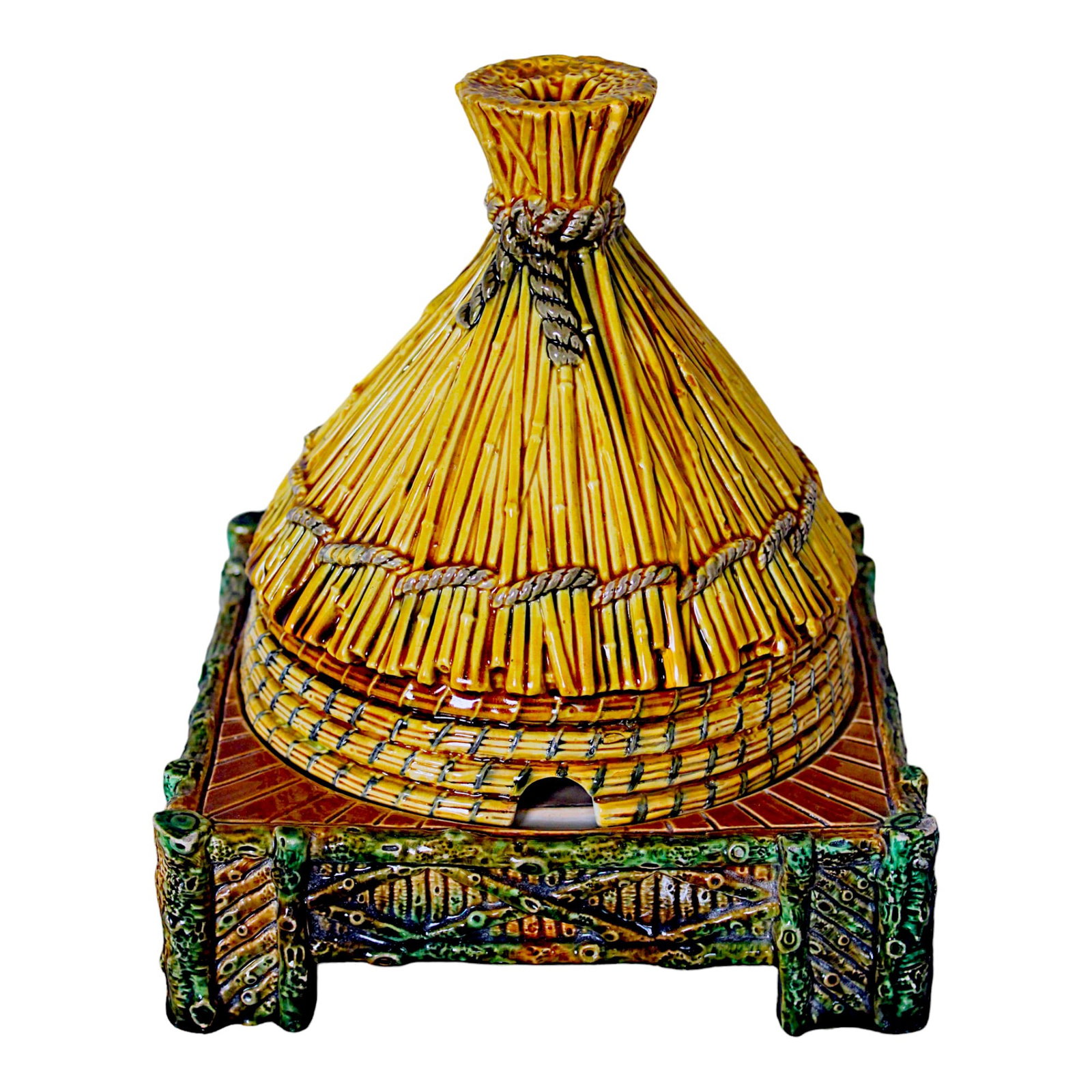 A rare George Jones majolica small (1 of 4)