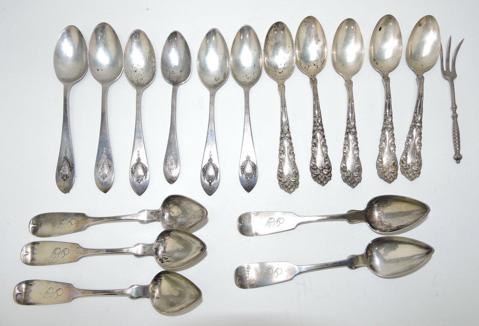 Sterling silver lot of flatware 8.6ozt, (1 of 1)
