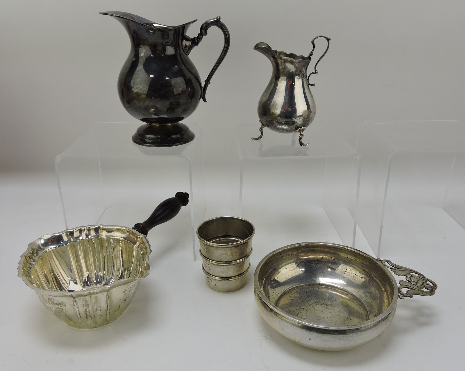 Sterling silver lot of 5 items, 22.6ozt (1 of 1)