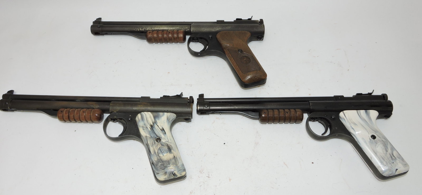 Ben Franklin lot of 3 air pistols, .22 cal: (1 of 1)