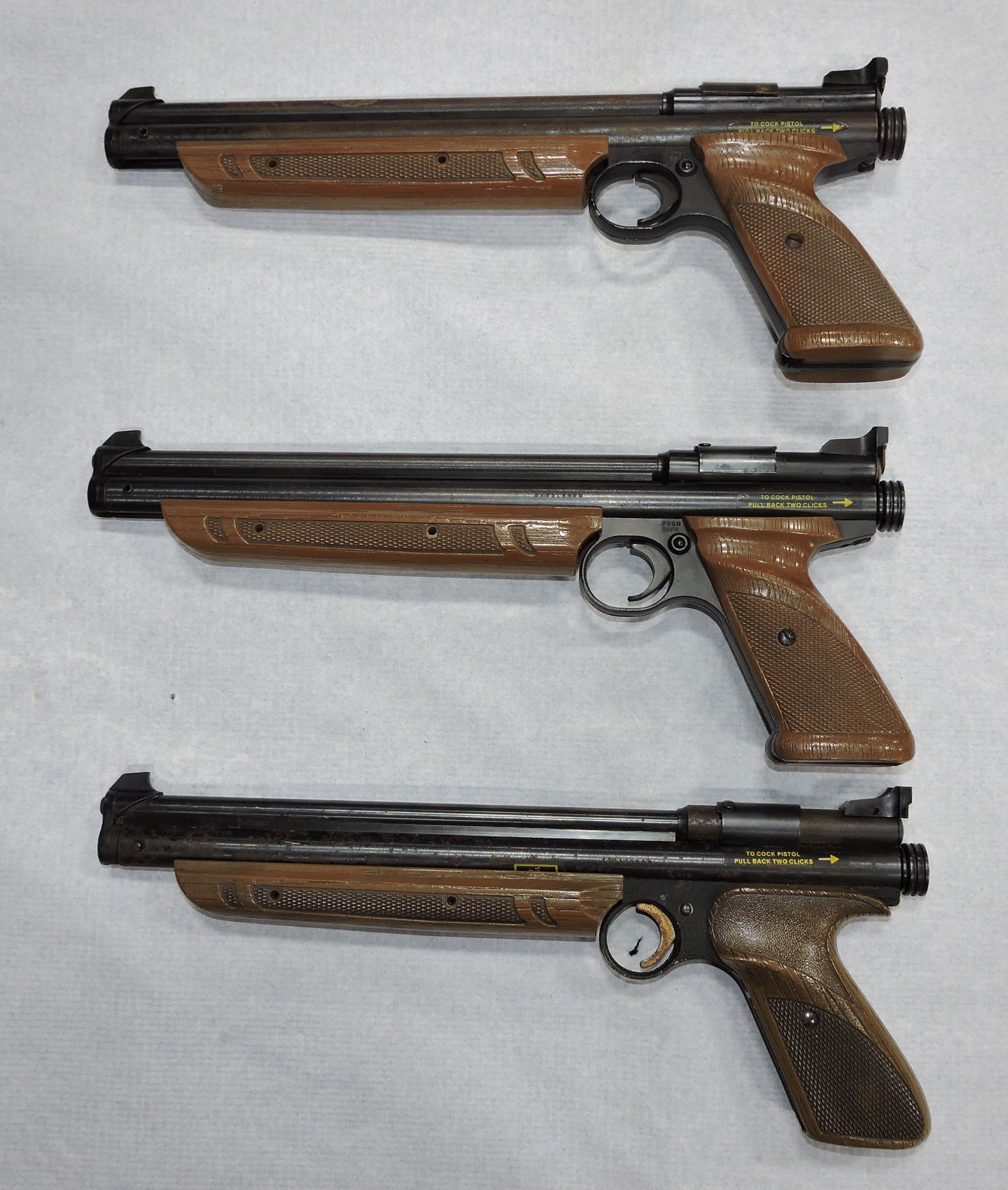 American Classic lot of 3 air pistols, (1 of 1)