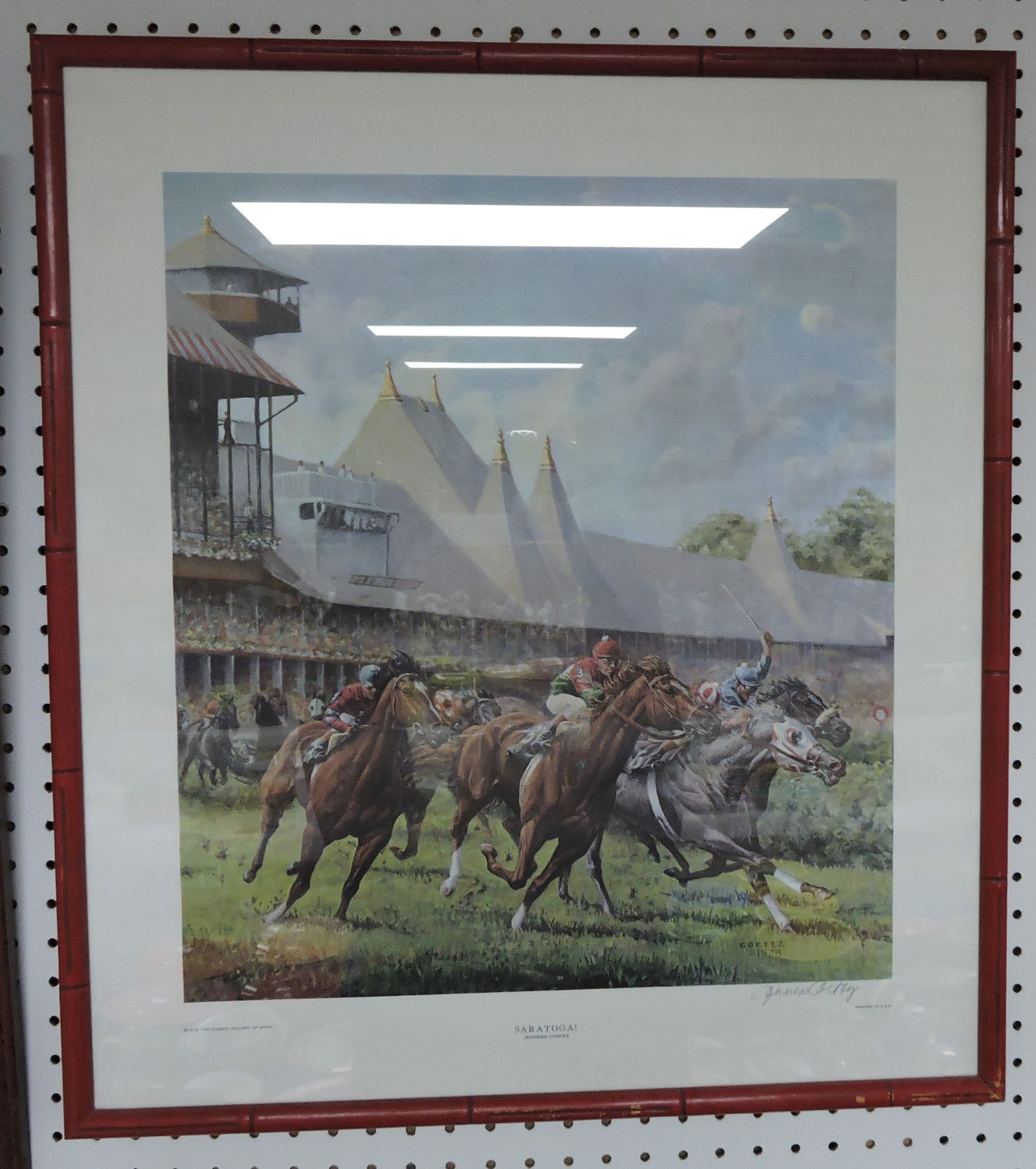 Jenness Cortez signed print  'Saratoga', (1 of 1)