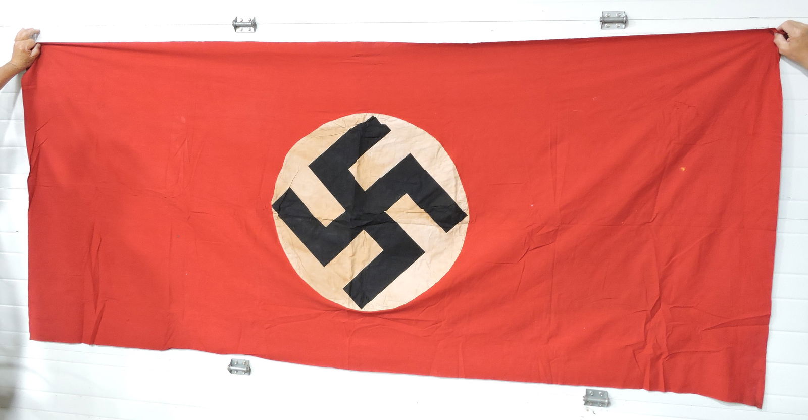 German WWII banner 101"x42" (1 of 2)