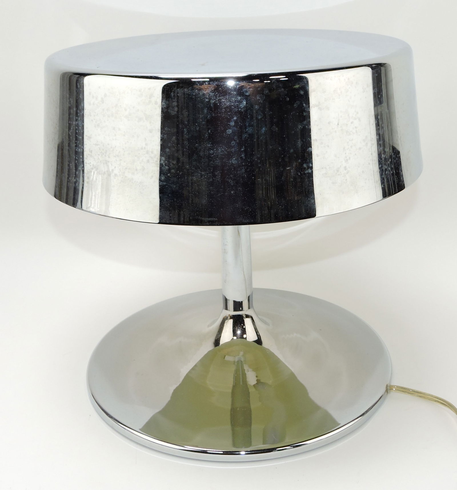 Chrome Art Deco table lamp, 12 1/2"h, (1 of 1)