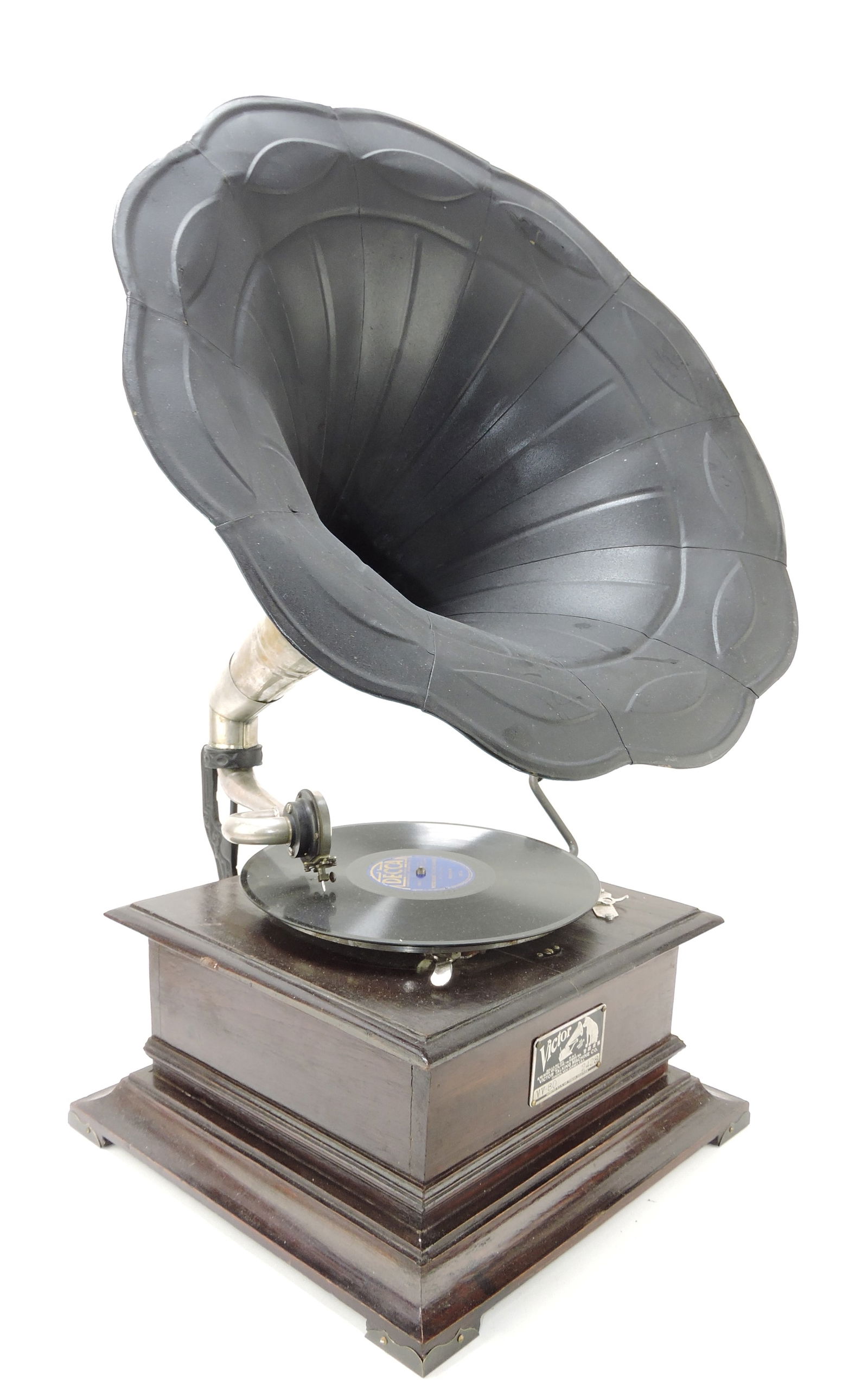 Replica Victor tabletop phonograph VV80, (1 of 2)