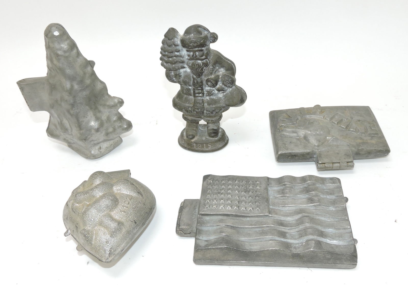 Lot of 5 ice cream molds (1 of 1)