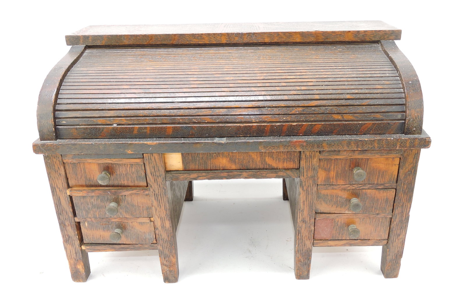 Rare oak salesman sample C-curve (1 of 5)