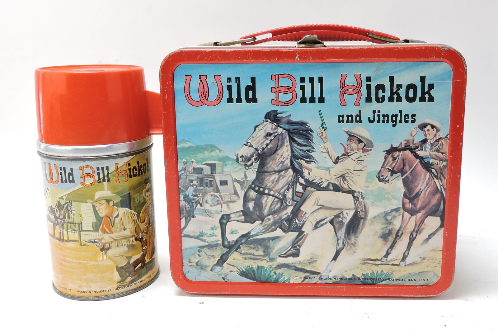 Wild Bill Hickok lunch box and thermos (1 of 2)