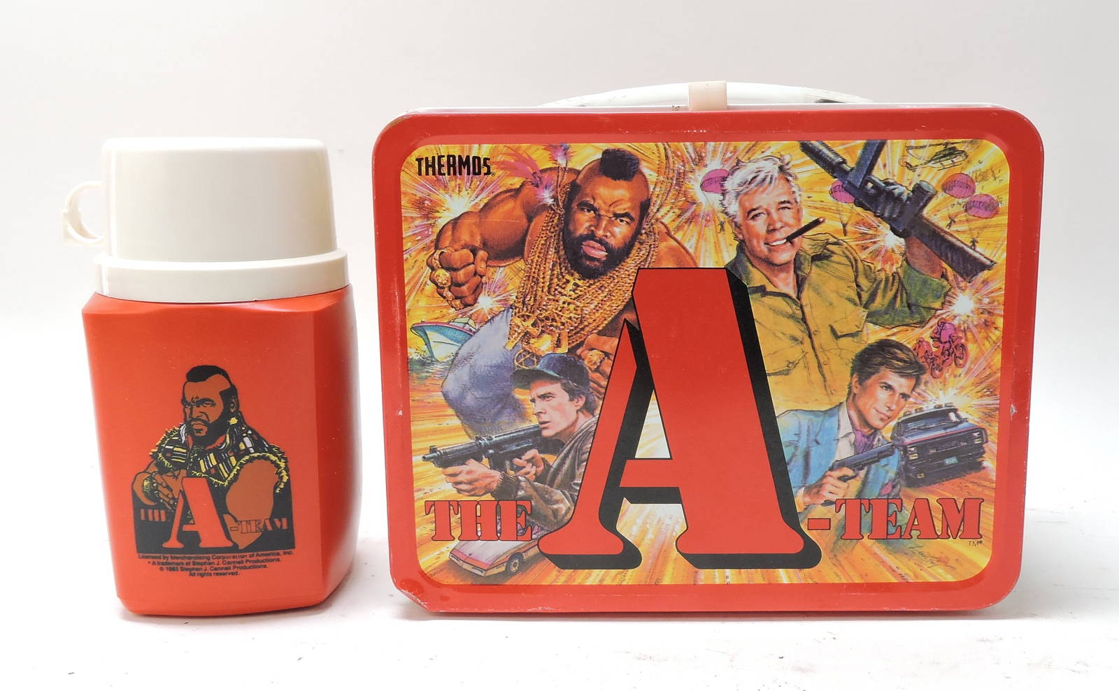 Ateam Lunch Box And Thermos Auction