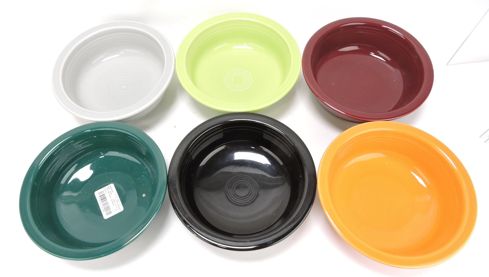 Fiesta Post 86 lot of 6 - 8 1/2" bowls,: different colors