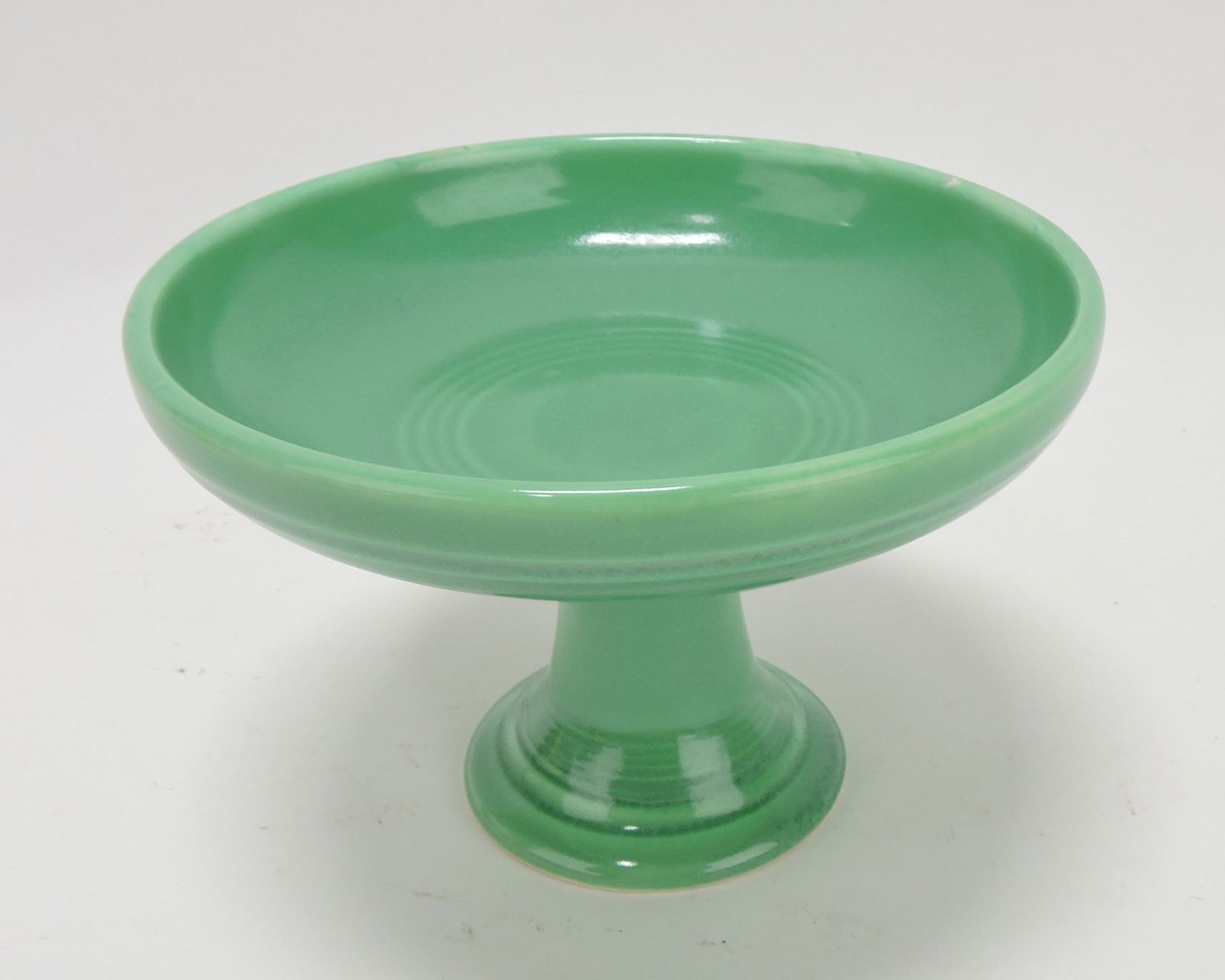 Fiesta sweets compote, green, rim nick (1 of 1)