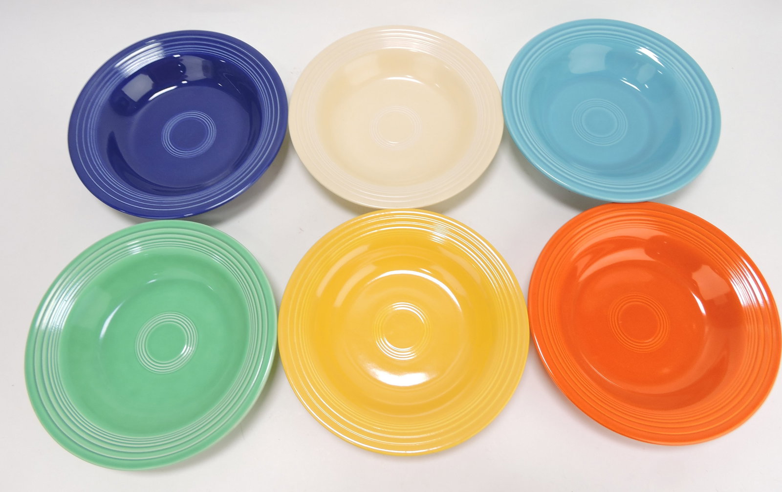 Fiesta deep plate group, 6 original colors (1 of 1)