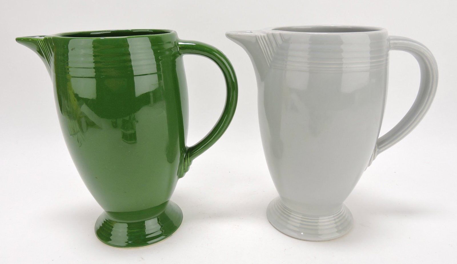 Fiesta coffee pot bases, dark green, gray (1 of 1)