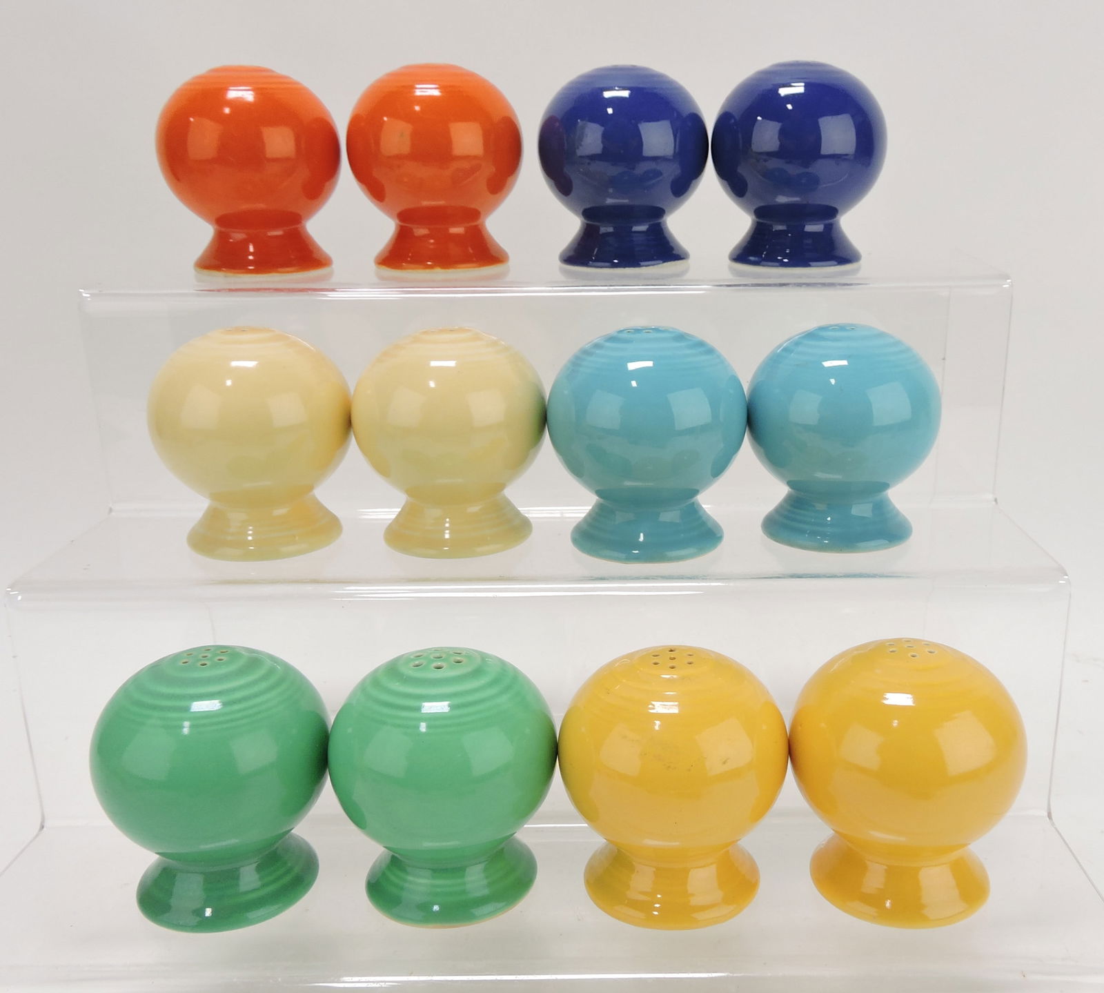 Fiesta salt & pepper shaker group, (1 of 1)