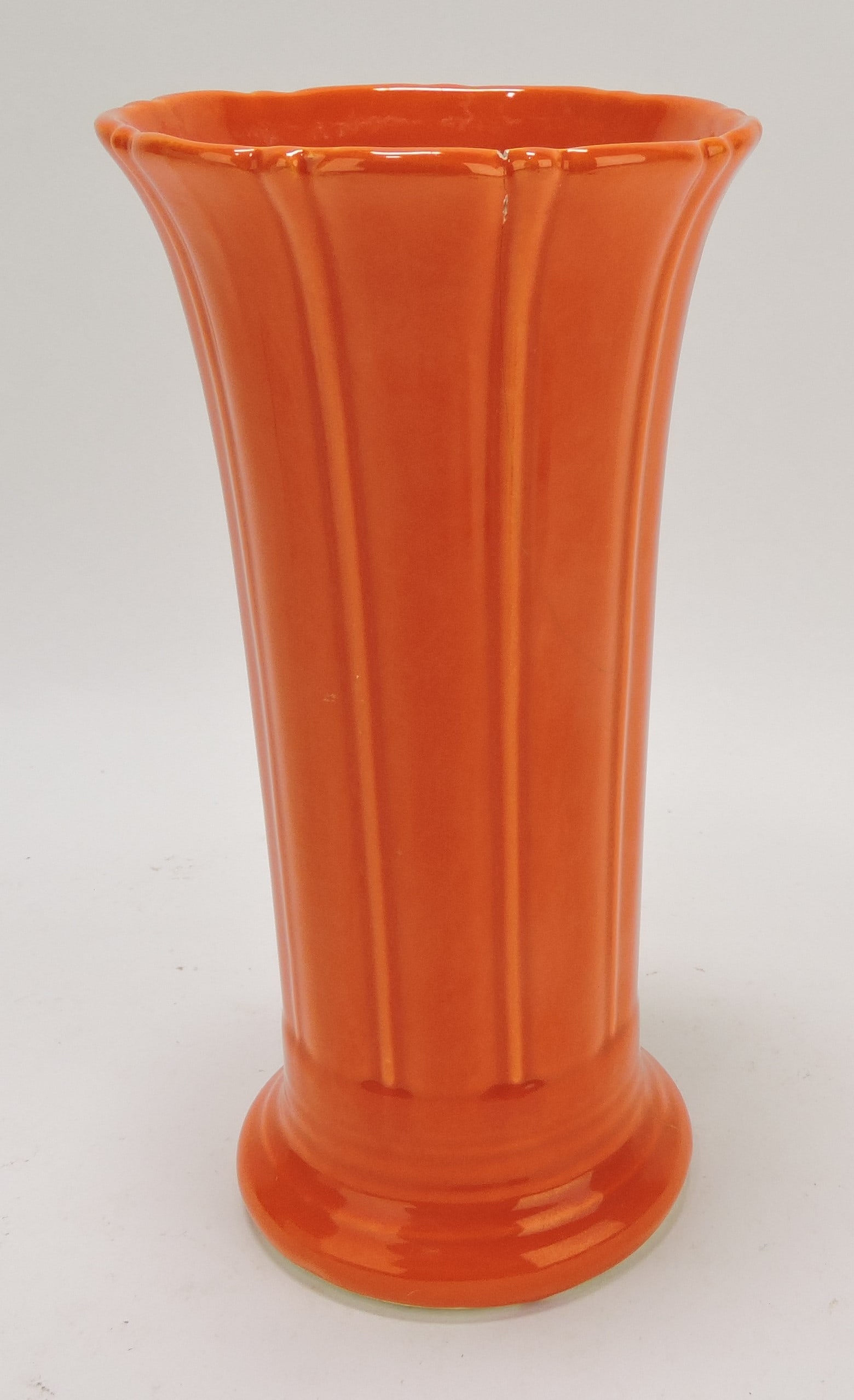Fiesta 8" flower vase, red (1 of 1)