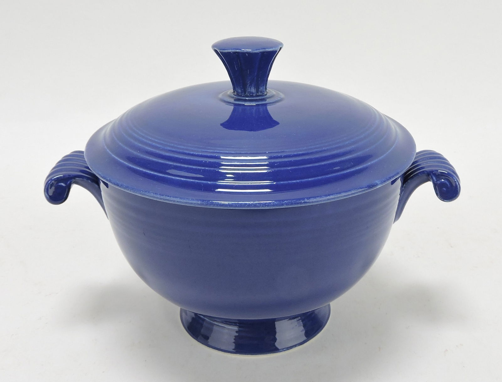 Fiesta covered onion soup, cobalt, (1 of 1)