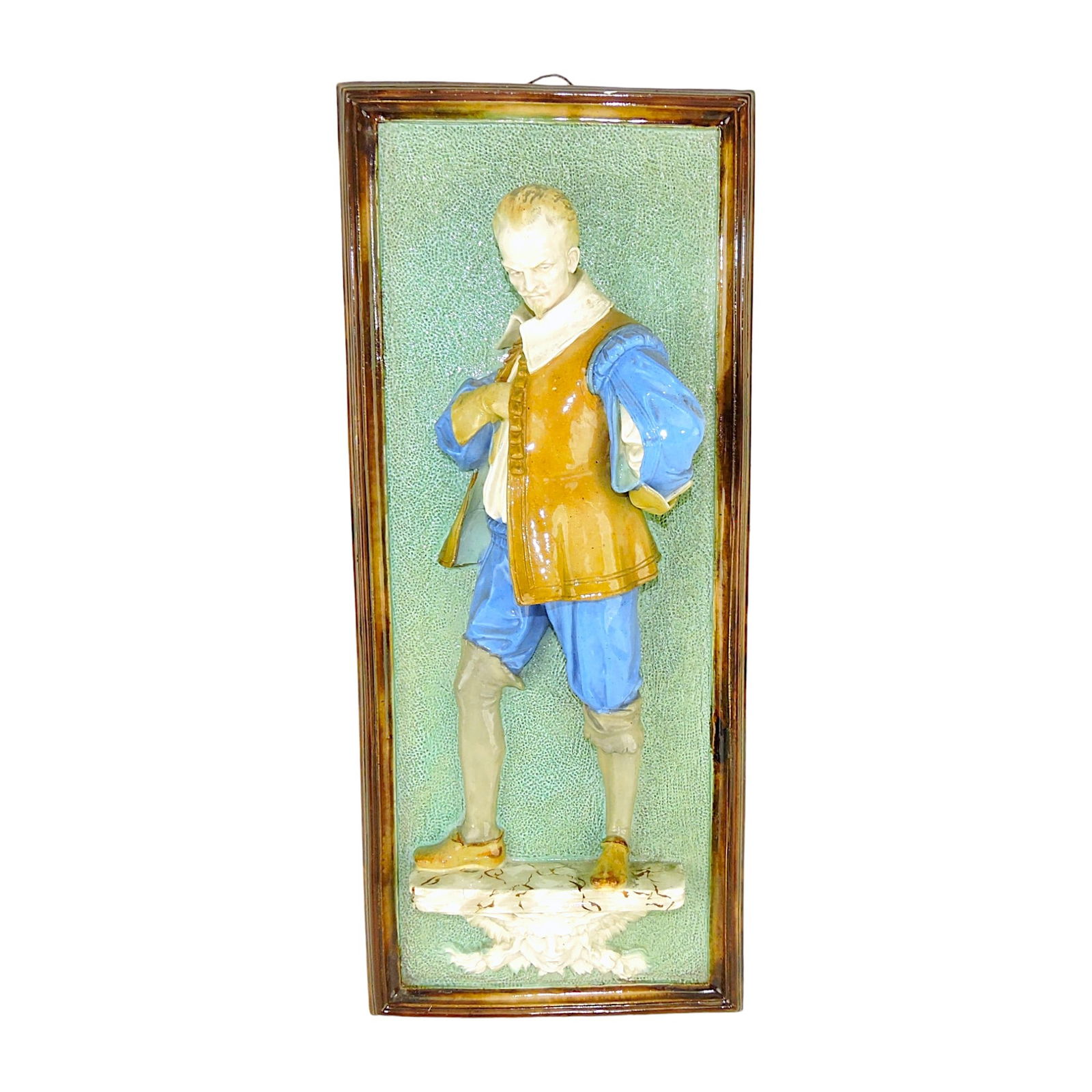 Whitman & Roth Majolica Plaque (1 of 3)