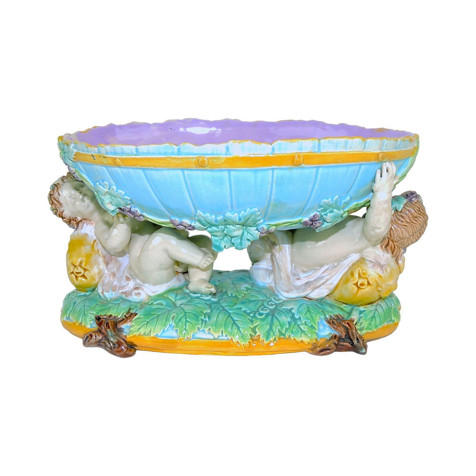 George Jones Majolica Bon Bon Dish (1 of 3)