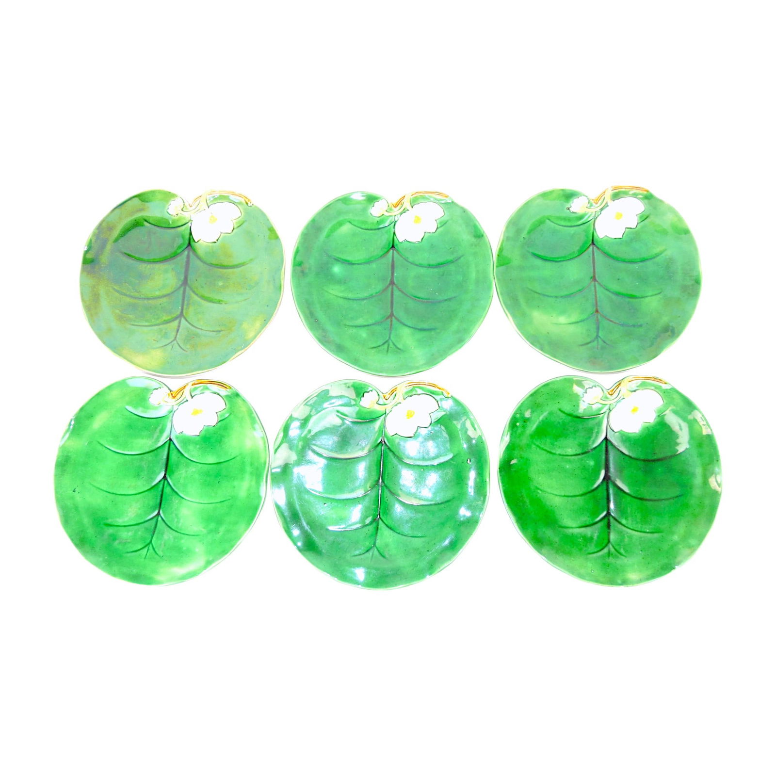 6 George Jones Majolica Lily Pad (1 of 1)